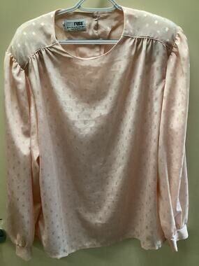 Rrrrruss women's dress blouse size L